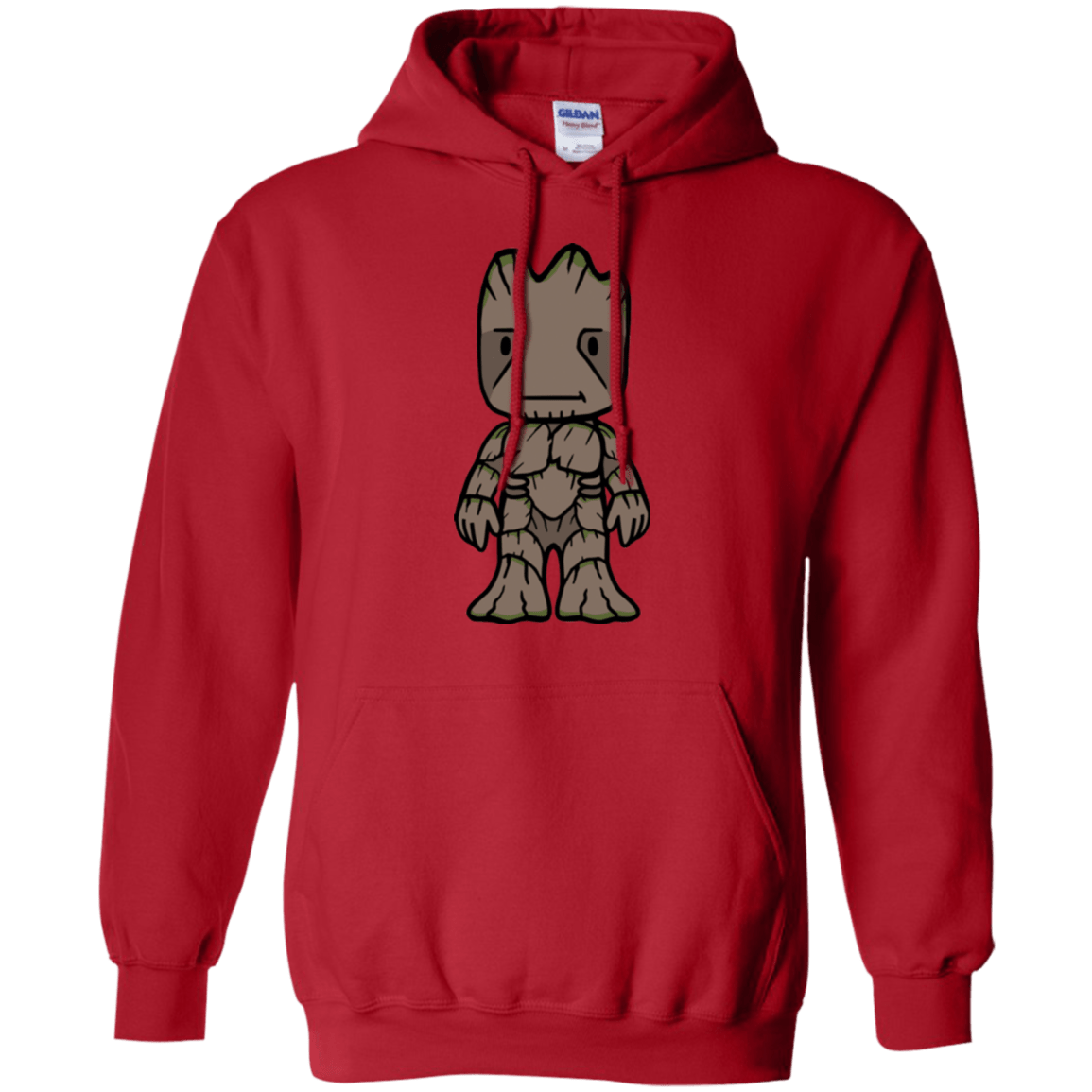 Sweatshirts Red / Small Friendly Tree Pullover Hoodie