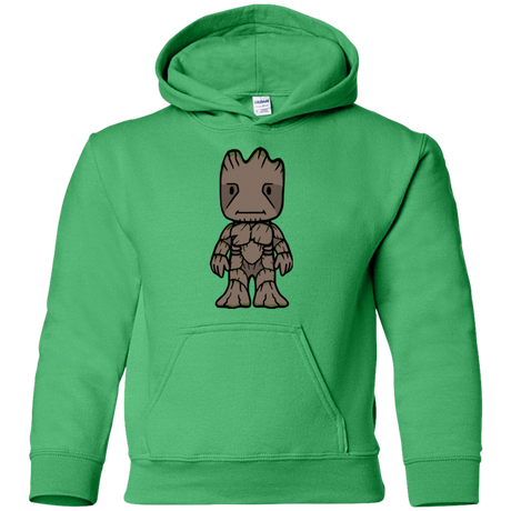Sweatshirts Irish Green / YS Friendly Tree Youth Hoodie