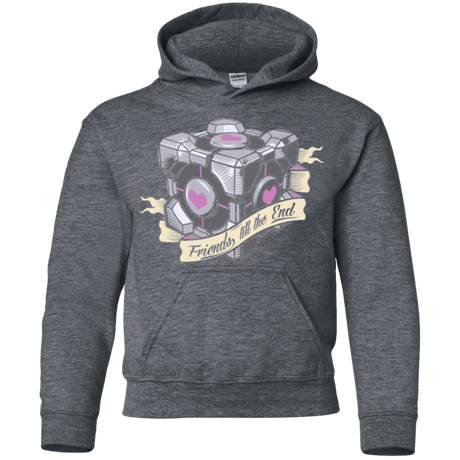 Sweatshirts Dark Heather / YS Friends till the End Youth Hoodie