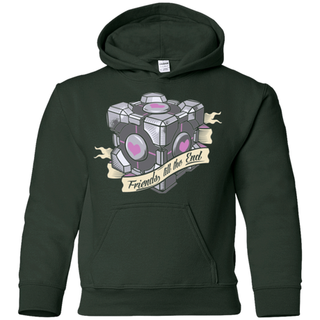 Sweatshirts Forest Green / YS Friends till the End Youth Hoodie