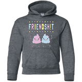 Sweatshirts Dark Heather / YS Friendsh!t Youth Hoodie