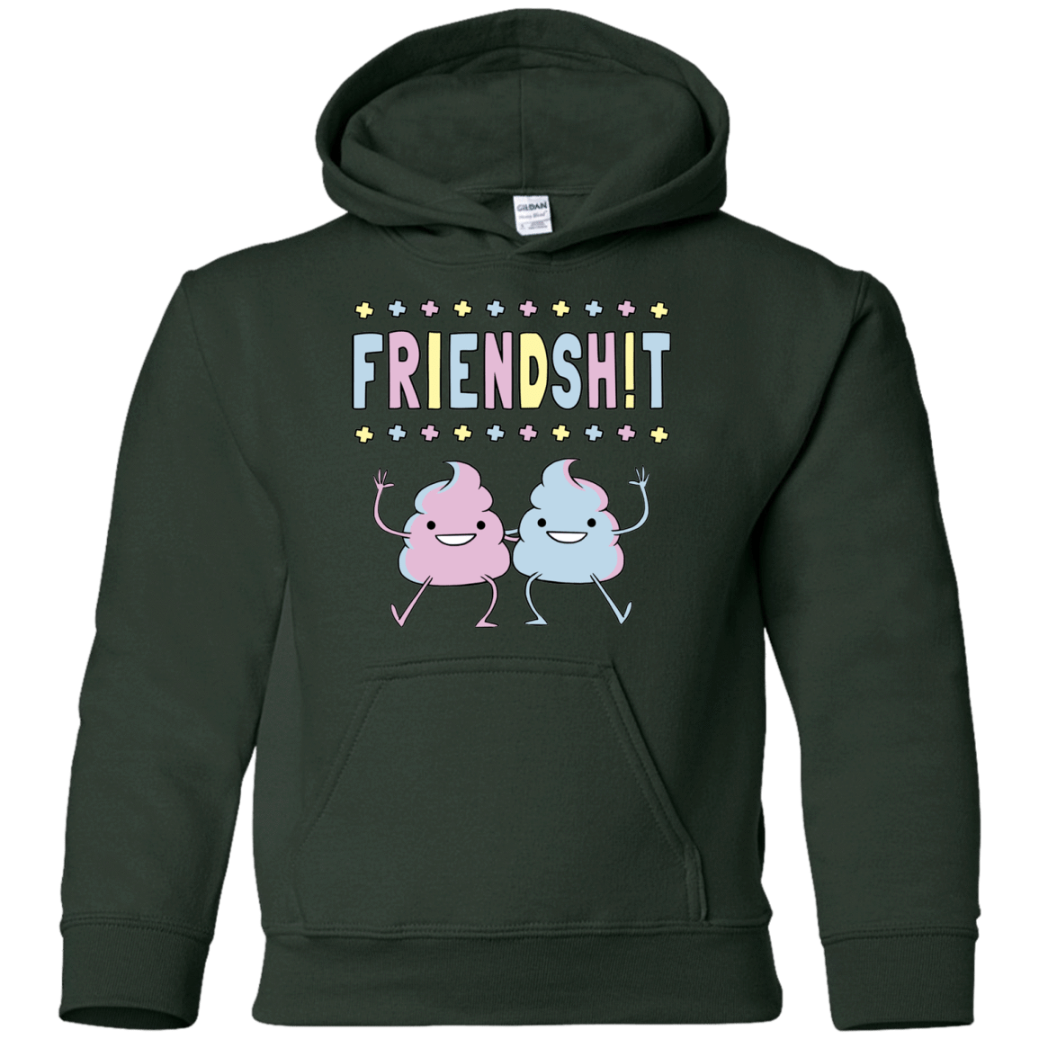 Sweatshirts Forest Green / YS Friendsh!t Youth Hoodie