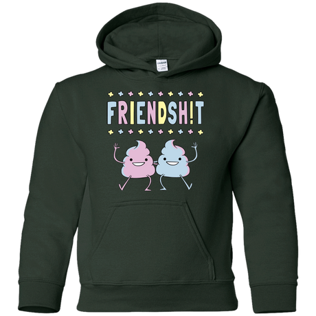 Sweatshirts Forest Green / YS Friendsh!t Youth Hoodie