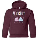 Sweatshirts Maroon / YS Friendsh!t Youth Hoodie