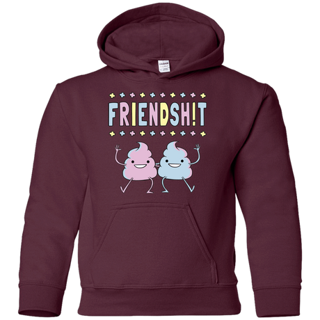 Sweatshirts Maroon / YS Friendsh!t Youth Hoodie