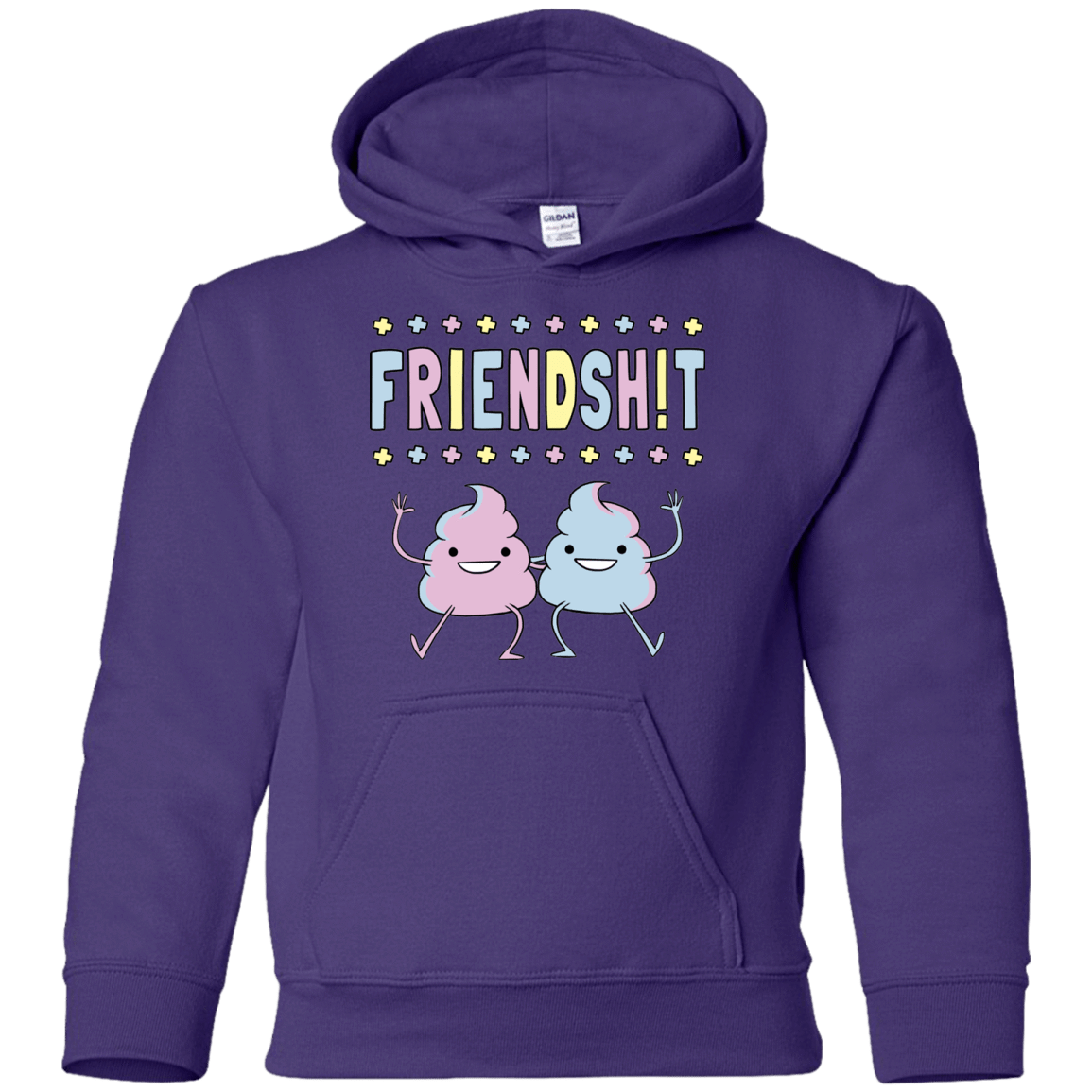 Sweatshirts Purple / YS Friendsh!t Youth Hoodie