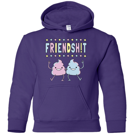 Sweatshirts Purple / YS Friendsh!t Youth Hoodie