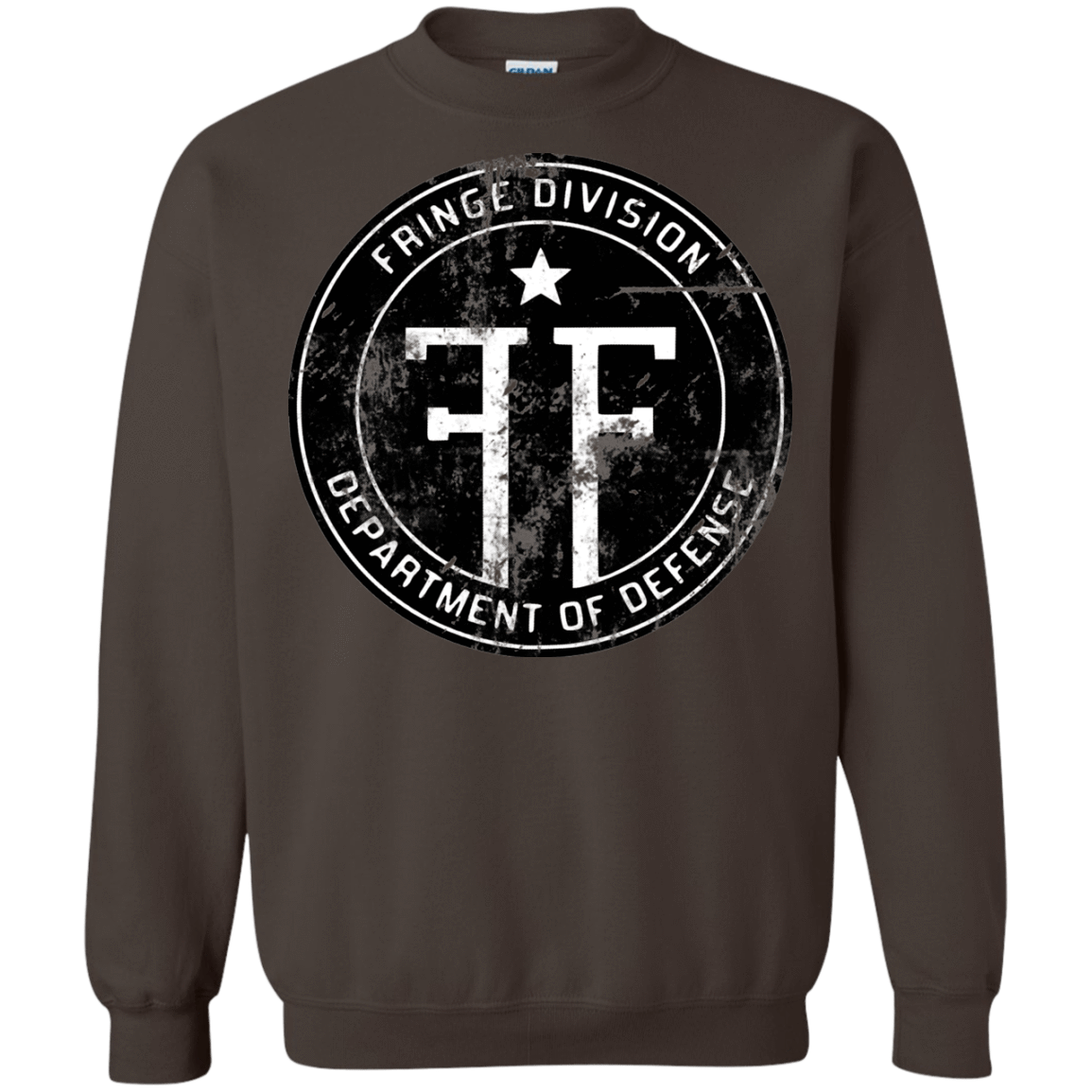 Sweatshirts Dark Chocolate / Small Fringe Logo Vintage Crewneck Sweatshirt