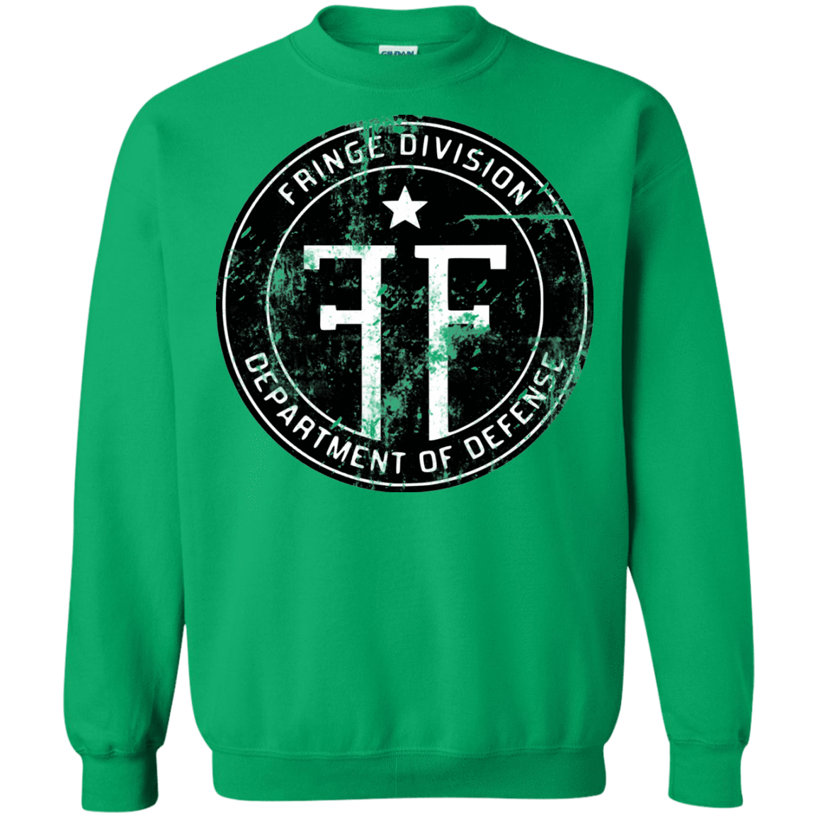 Sweatshirts Irish Green / Small Fringe Logo Vintage Crewneck Sweatshirt