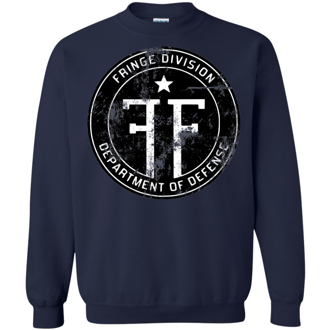 Sweatshirts Navy / Small Fringe Logo Vintage Crewneck Sweatshirt