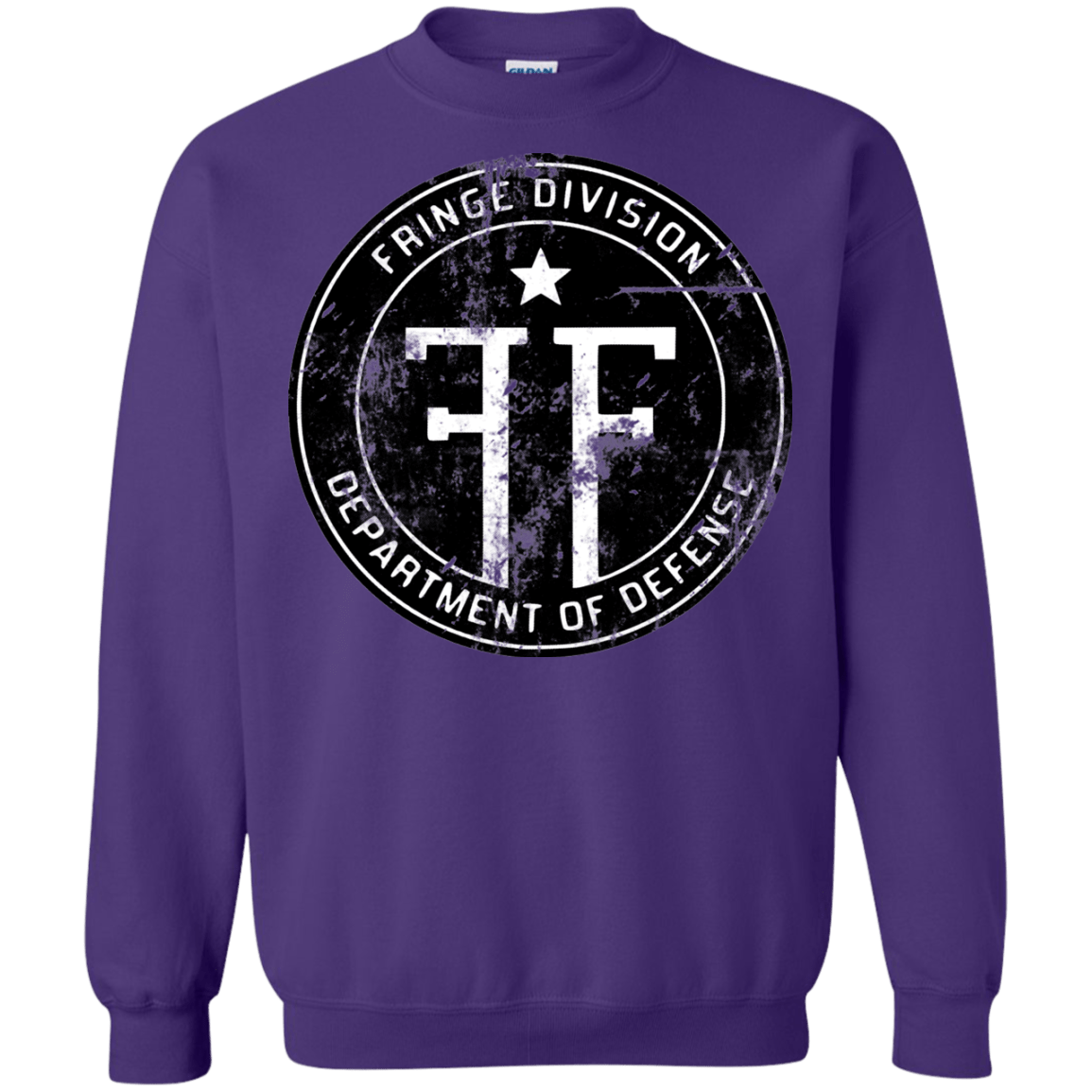 Sweatshirts Purple / Small Fringe Logo Vintage Crewneck Sweatshirt