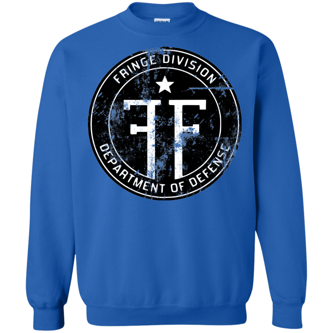 Sweatshirts Royal / Small Fringe Logo Vintage Crewneck Sweatshirt