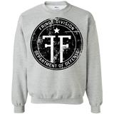 Sweatshirts Sport Grey / Small Fringe Logo Vintage Crewneck Sweatshirt