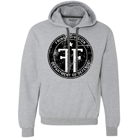 Sweatshirts Sport Grey / Small Fringe Logo Vintage Premium Fleece Hoodie