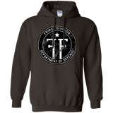 Sweatshirts Dark Chocolate / Small Fringe Logo Vintage Pullover Hoodie