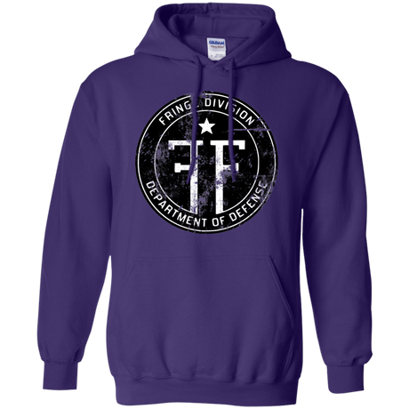 Sweatshirts Purple / Small Fringe Logo Vintage Pullover Hoodie