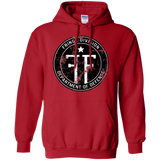 Sweatshirts Red / Small Fringe Logo Vintage Pullover Hoodie