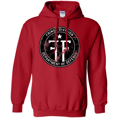 Sweatshirts Red / Small Fringe Logo Vintage Pullover Hoodie