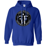 Sweatshirts Royal / Small Fringe Logo Vintage Pullover Hoodie