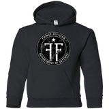 Sweatshirts Black / YS Fringe Logo Vintage Youth Hoodie