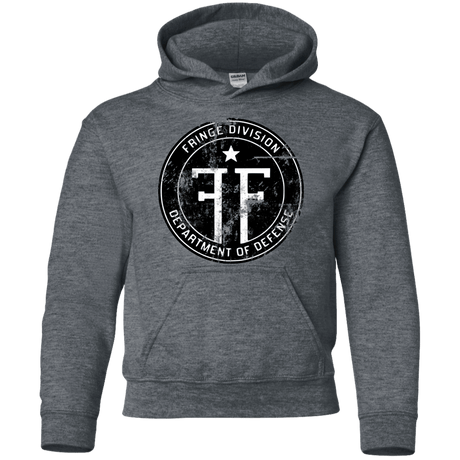 Sweatshirts Dark Heather / YS Fringe Logo Vintage Youth Hoodie