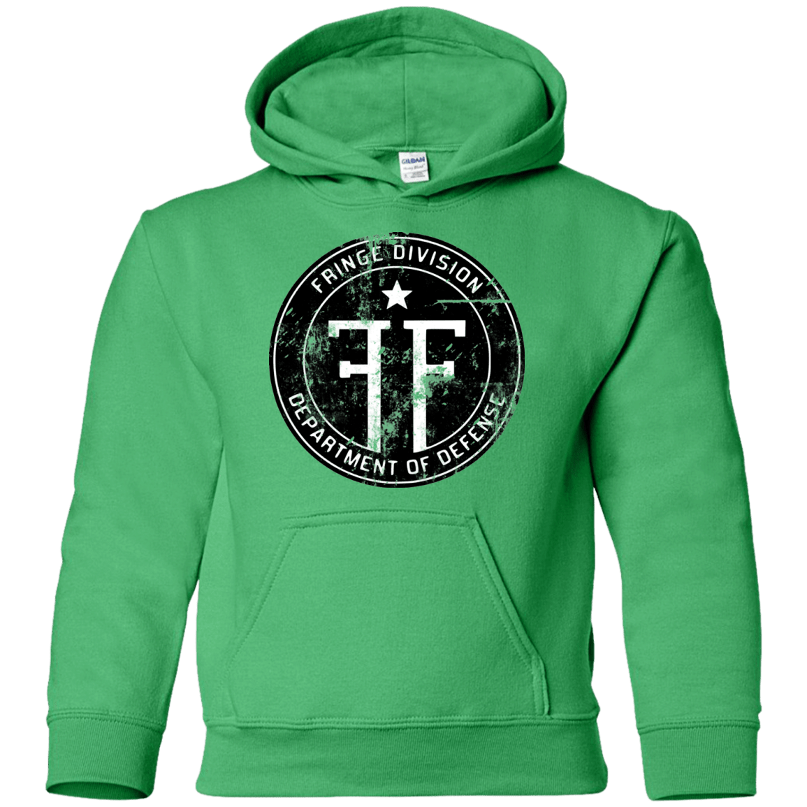 Sweatshirts Irish Green / YS Fringe Logo Vintage Youth Hoodie