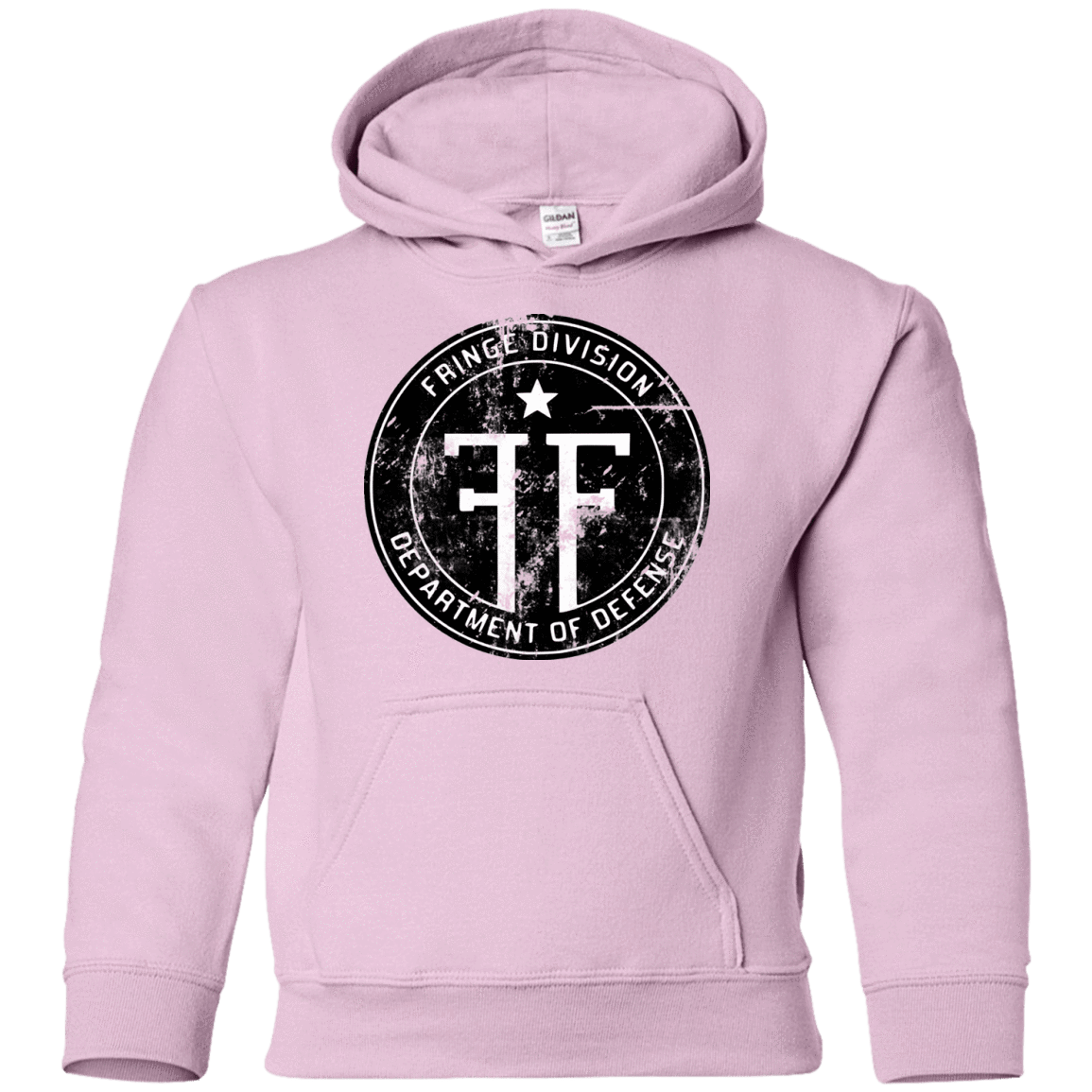 Sweatshirts Light Pink / YS Fringe Logo Vintage Youth Hoodie
