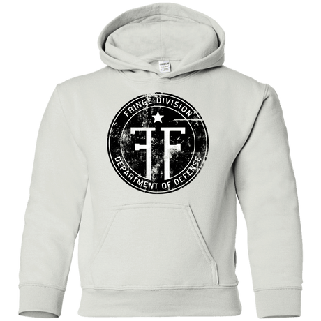 Sweatshirts White / YS Fringe Logo Vintage Youth Hoodie