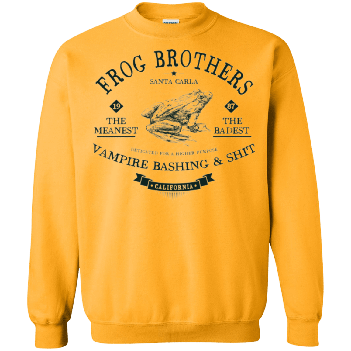 Sweatshirts Gold / Small Frog Brothers Crewneck Sweatshirt