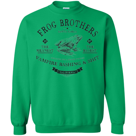 Sweatshirts Irish Green / Small Frog Brothers Crewneck Sweatshirt