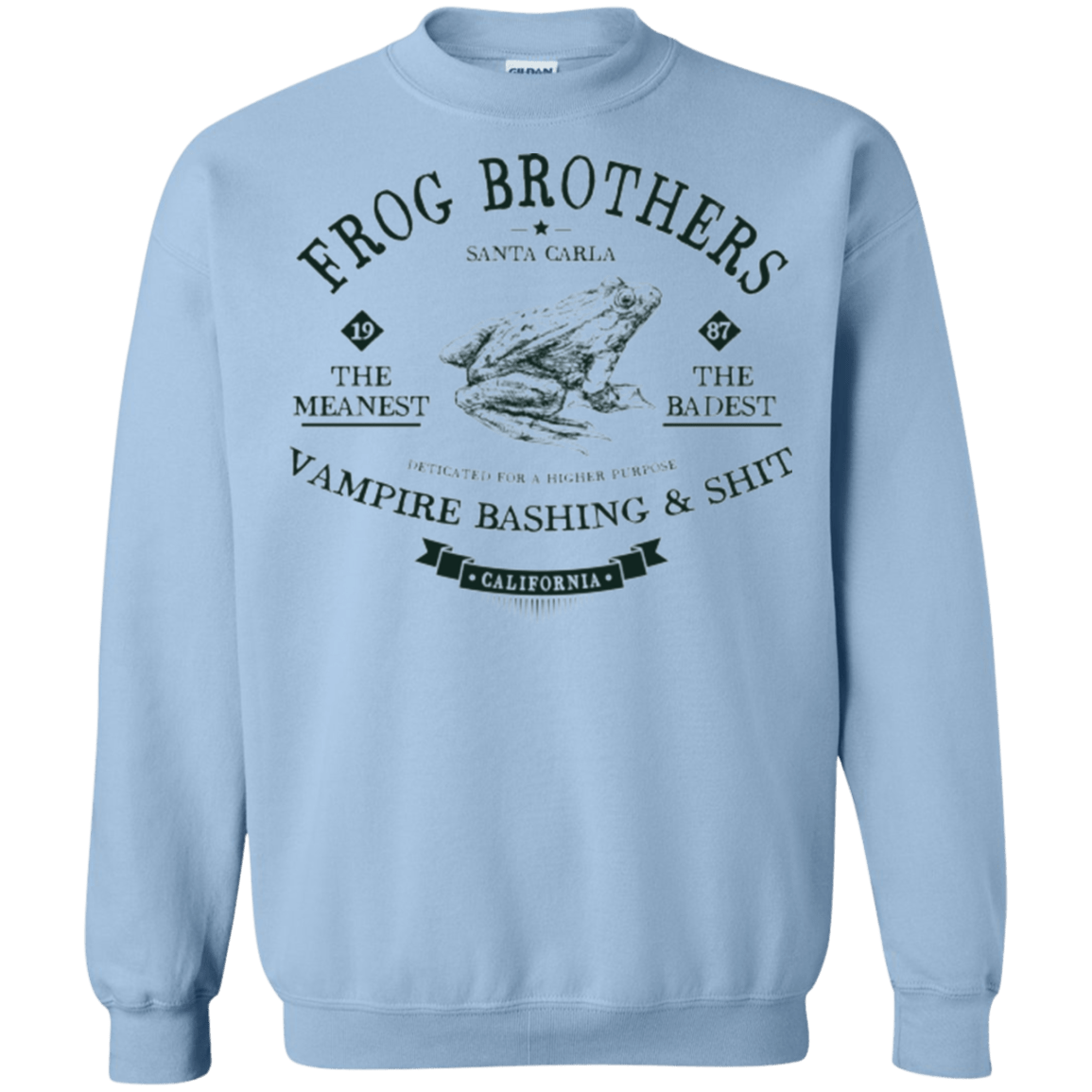 Sweatshirts Light Blue / Small Frog Brothers Crewneck Sweatshirt