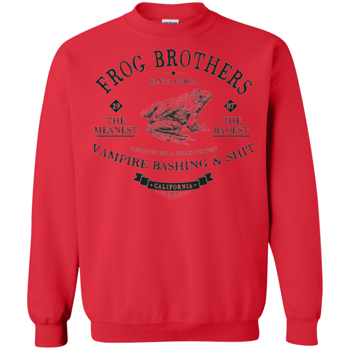 Sweatshirts Red / Small Frog Brothers Crewneck Sweatshirt