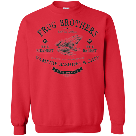 Sweatshirts Red / Small Frog Brothers Crewneck Sweatshirt