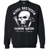 Sweatshirts Black / Small Frog Brothers Vampire Hunters Crewneck Sweatshirt