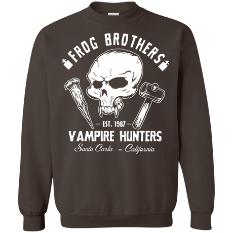 Sweatshirts Dark Chocolate / Small Frog Brothers Vampire Hunters Crewneck Sweatshirt