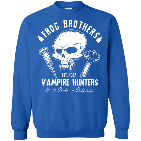Sweatshirts Royal / Small Frog Brothers Vampire Hunters Crewneck Sweatshirt