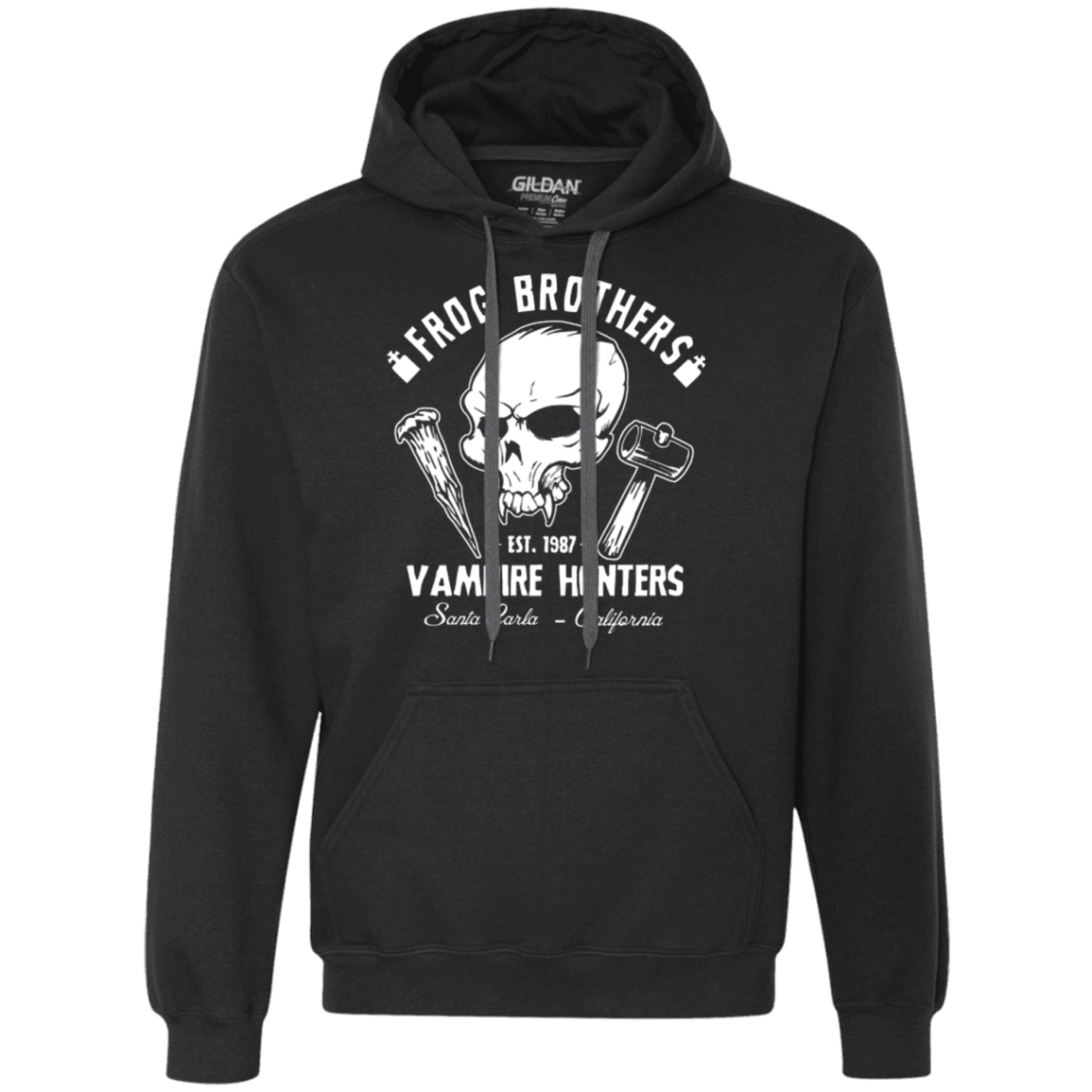 Sweatshirts Black / Small Frog Brothers Vampire Hunters Premium Fleece Hoodie