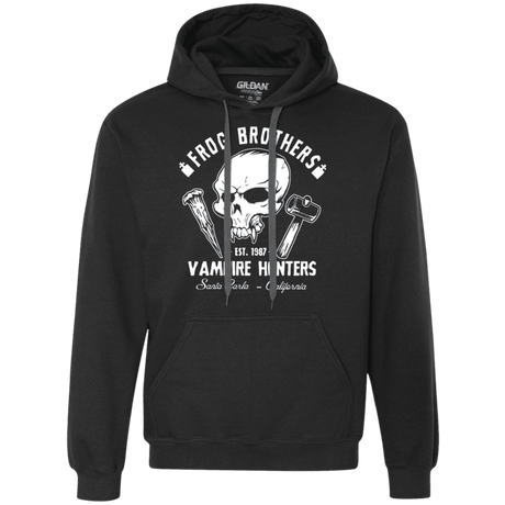 Sweatshirts Black / Small Frog Brothers Vampire Hunters Premium Fleece Hoodie