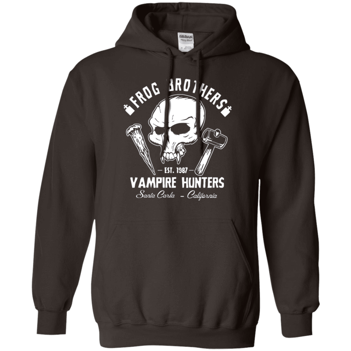 Sweatshirts Dark Chocolate / Small Frog Brothers Vampire Hunters Pullover Hoodie