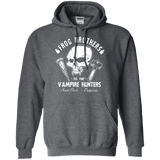 Sweatshirts Dark Heather / Small Frog Brothers Vampire Hunters Pullover Hoodie