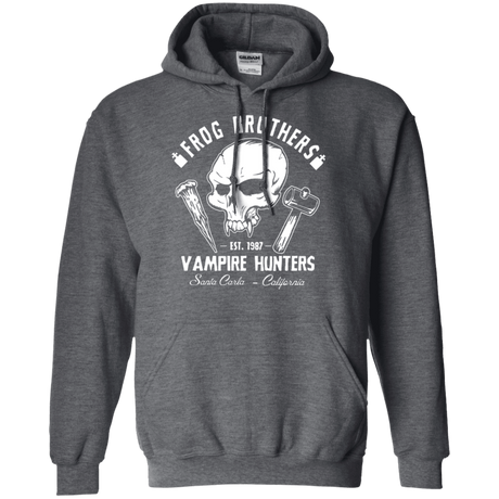 Sweatshirts Dark Heather / Small Frog Brothers Vampire Hunters Pullover Hoodie