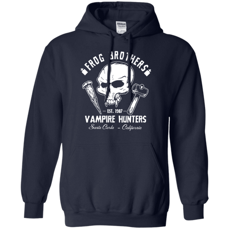 Sweatshirts Navy / Small Frog Brothers Vampire Hunters Pullover Hoodie