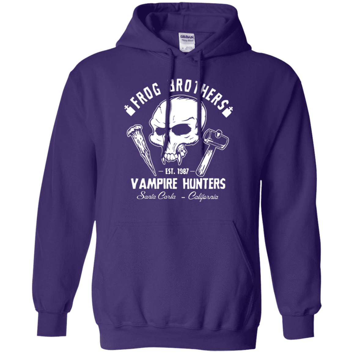 Sweatshirts Purple / Small Frog Brothers Vampire Hunters Pullover Hoodie