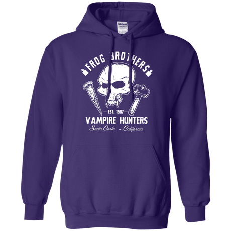 Sweatshirts Purple / Small Frog Brothers Vampire Hunters Pullover Hoodie