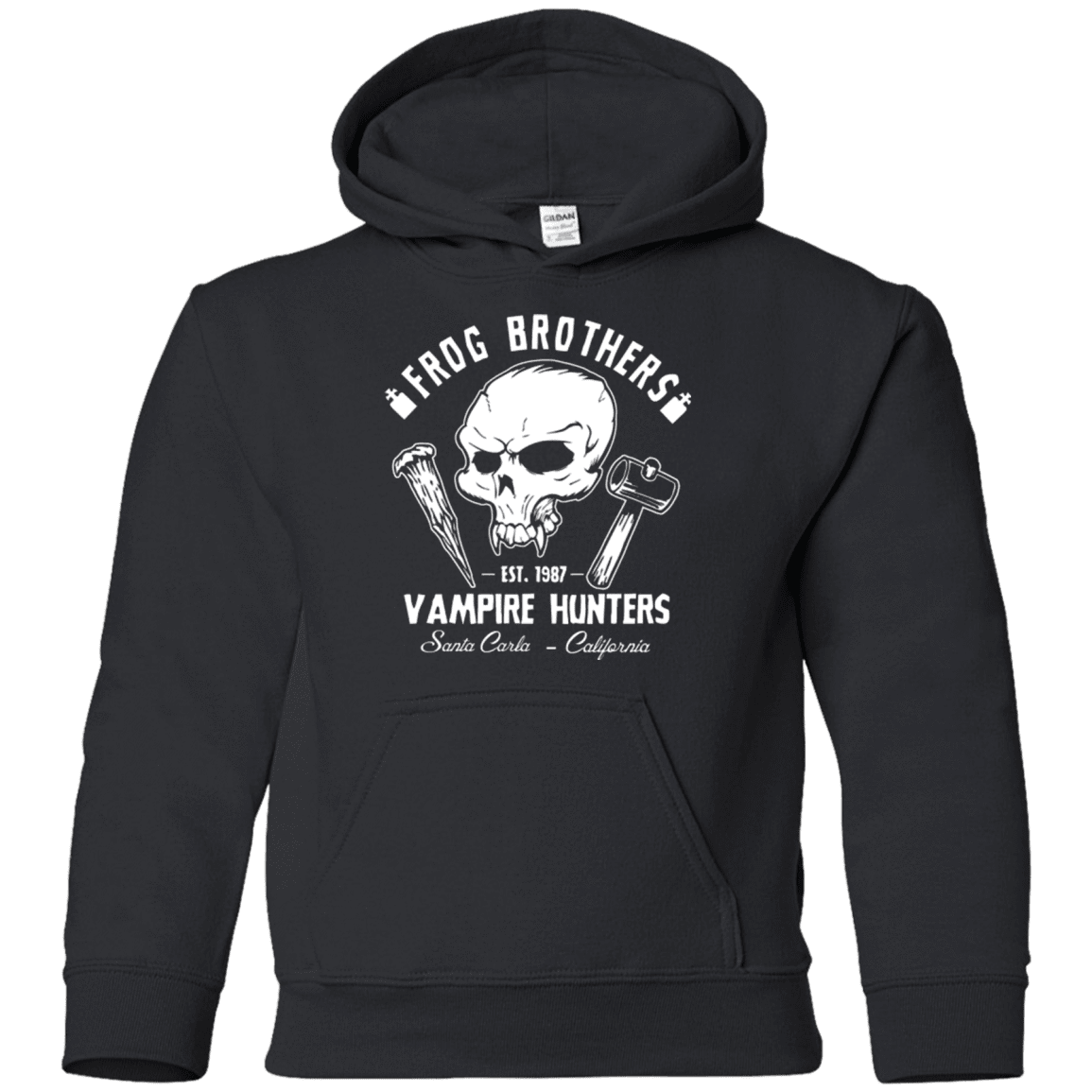 Sweatshirts Black / YS Frog Brothers Vampire Hunters Youth Hoodie