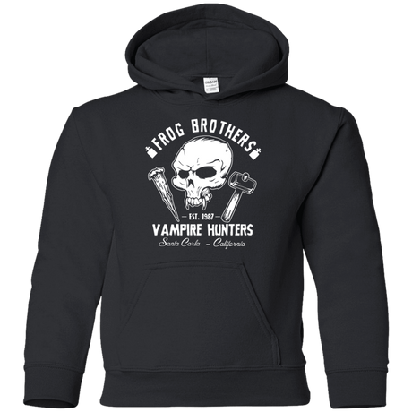 Sweatshirts Black / YS Frog Brothers Vampire Hunters Youth Hoodie