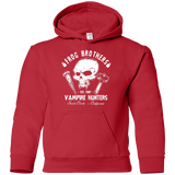 Sweatshirts Red / YS Frog Brothers Vampire Hunters Youth Hoodie
