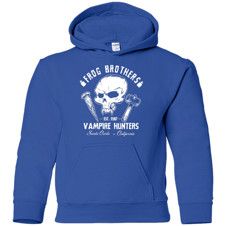 Sweatshirts Royal / YS Frog Brothers Vampire Hunters Youth Hoodie