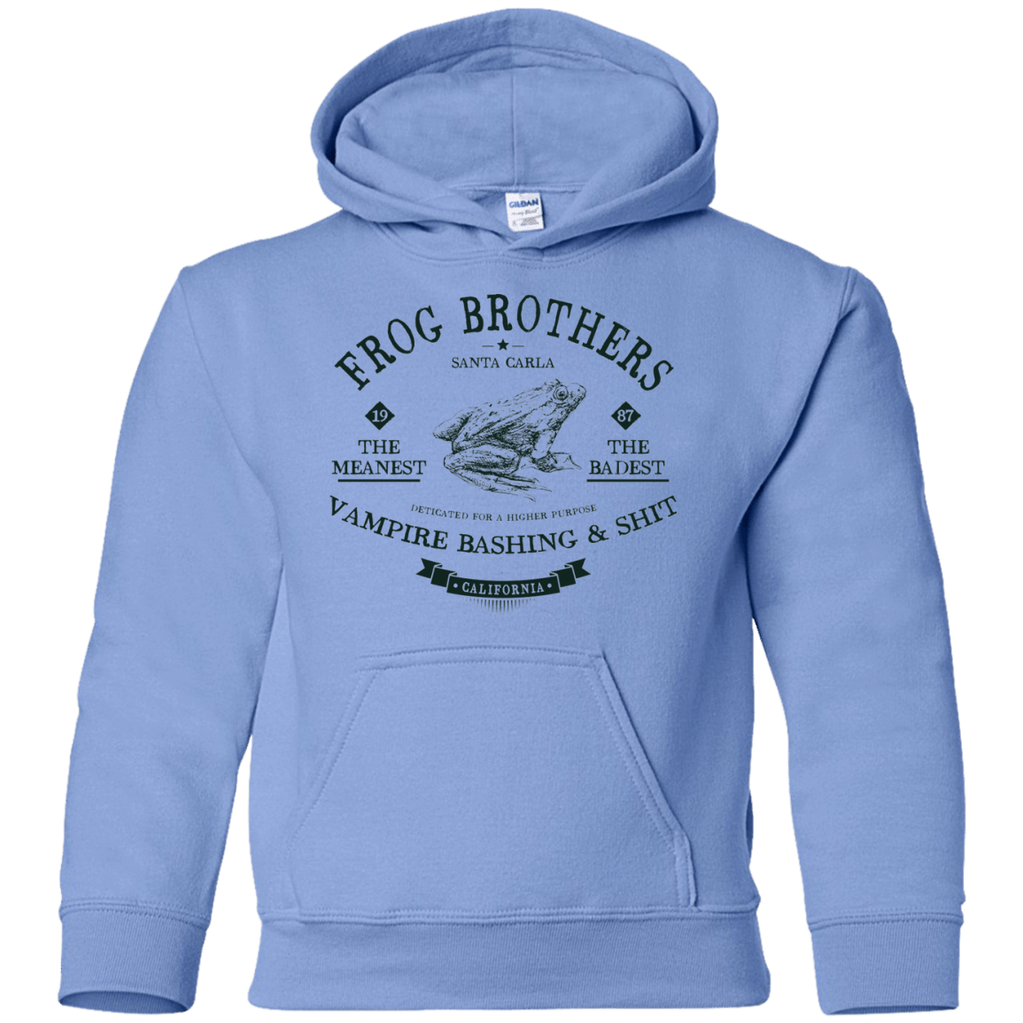 Sweatshirts Carolina Blue / YS Frog Brothers Youth Hoodie