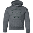 Sweatshirts Dark Heather / YS Frog Brothers Youth Hoodie